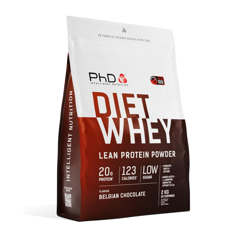 Phd Nutrition Diet Whey High Protein Lean Matrix, Belgian Chocolate Po