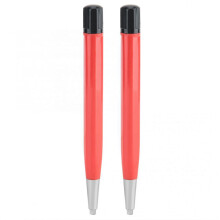 2X Uhr Rost Entfernung BüRste Stift Glasfaser / Messing / Stahl Reinigen Kratzen Polierenl Uhr Teile Reparatur Werkzeug