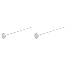 2X Compost Soil Thermometer 20 Inch 50 Cm Length Premium Food Grade Stainless Steel Measuring Probe Detector