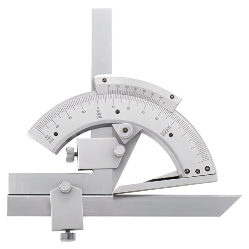 0-320 Degree Vernier Angle Ruler with Storage Box Protractor Woodworking Measuring Ruler 1
