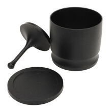 Presse à Anneaux de Dosage de Café de 58 Mm, à Poudre de Café en Alliage D'Aluminium Anti-PoussièRe Volante Tasse de Poudre Fournitures de