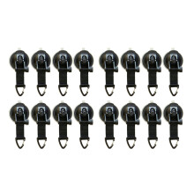 16Pcs Suction Cup Anchor Securing Hook Tie Down,Camping Tarp As Car Side Awning