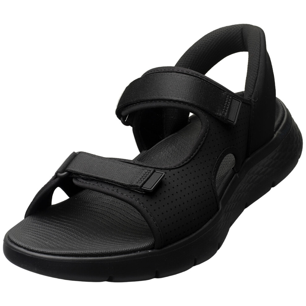 Skechers Slip-Ins Go Walk Flex Mens Walking Sandals In Black - 8.5 Uk