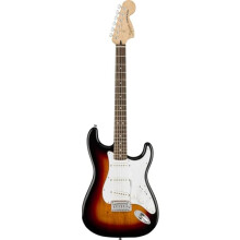 Squier by Fender Affinity Series Stratocaster, Laurel Fingerboard, White Pickguard,