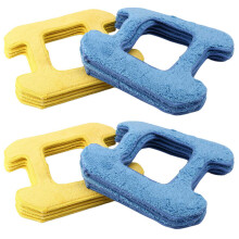 2 juegos Almohadillas de Fregona para Frotar para Hobot 298 de Robot Trapo Material de Microfibra Premium Limpieza