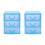 2X  Translucent Drawer Type Plastic Storage Box（Blue 3 Layers） 1
