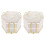 16 Pcs Coasters for Drinks Absorbent with Holder Marble Design Ceramic Coaster Set Super Absorbent Hot and Cold Drink 1