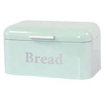 Vintage Bread Box Cupboard Iron Snack Box Desktop Finishing Dust-Proof Storage Box Storage Bin Keeper Food Kitchen Shelf Decor
