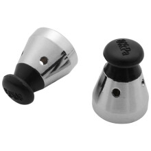 Pentola un Pressione Relief Jigger Valve1,5 Pollici Ad Alta 2 Pezzi Nero