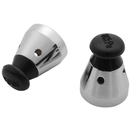 Pentola un Pressione Relief Jigger Valve1,5 Pollici Ad Alta 2 Pezzi Nero