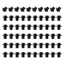 60 Pcs Rubber Grate Feet Rubber Foot Replacements Compatible for GE WB2K101 Gas Range Burner Grate Replace WB02T10461