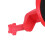 Computer Arm Rest Support Extender, Red, 13x13x29cm, ABS 8