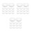 150Pièces Couvercles Papier Pour Café Usage 8