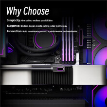 O Cabo Modular de 16 Pinos Possui um Cabo Saindo de Cada Lado, Conectando-Se Ao PCI 5.0 12VHPWR A da Placa Gráfica RTX 40. A