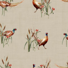 Pheasant Meadow Wallpaper Natural Arthouse 100214AH