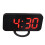 Digital Mirror Clock with LED Display and USB Charging Ports 6