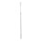 2Pcs Silver Aluminum Alloy Telescopic Blind Wand Replacement with Hook 2