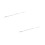 2Pcs Silver Aluminum Alloy Telescopic Blind Wand Replacement with Hook 6