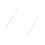 2Pcs Silver Aluminum Alloy Telescopic Blind Wand Replacement with Hook 9