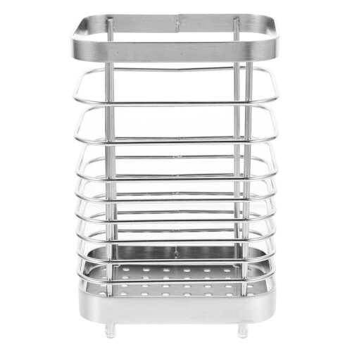 4Pcs Compact Silver Utensil Holder Chopstick Drying Rack for Kitchen 1