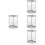 4Pcs Compact Silver Utensil Holder Chopstick Drying Rack for Kitchen 7
