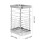 4Pcs Compact Silver Utensil Holder Chopstick Drying Rack for Kitchen 10