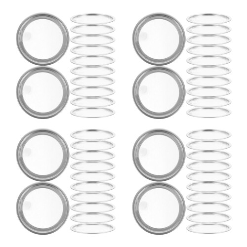 80 Pcs Easy Open Lid Aluminum Foil 2