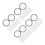 80 Pcs Easy Open Lid Aluminum Foil 5