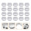 80Sets Baking Cups Multi-Color Convenient Dessert Containers 9