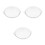 3Pcs Heat Resistant Glass Pie Plates Versatile Kitchen Serving Dishes 8