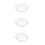 3Pcs Heat Resistant Glass Pie Plates Versatile Kitchen Serving Dishes 9