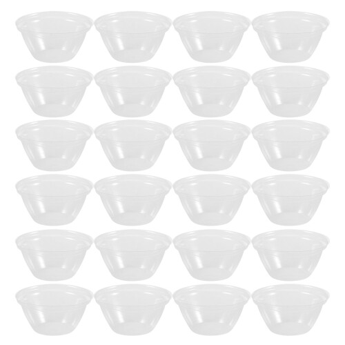 300Pcs Clear Plastic Plant Dome Covers for Garden and Hydroponic Use 1