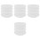 16Pcs Replacement Clear Jar Lids Can Covers for Bowls and Cans 5