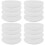 16Pcs Replacement Clear Jar Lids Can Covers for Bowls and Cans 7