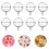 100St Plastic Transparante Chocolade Bouquet Cups Candy Houder 6