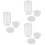 36Packs Durable Plastic Clay Storage Boxes for and Small Items 6