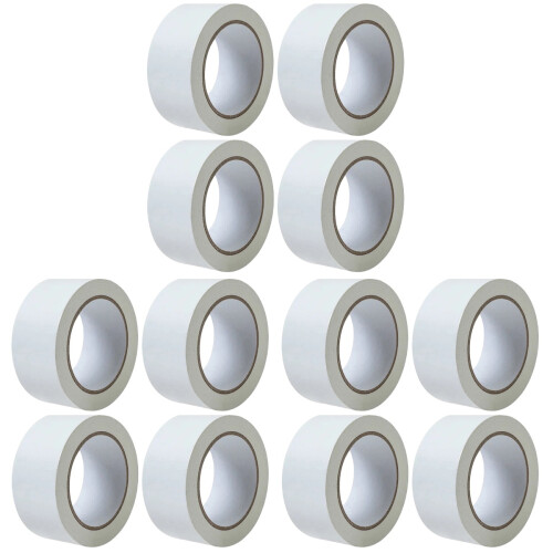 12Rolls Flexible Door and Window Insulation Tape White for Winter 1