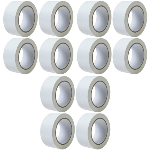 12Rolls Flexible Door and Window Insulation Tape White for Winter 2