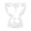 4Pcs Clear Mixed Drinks Cups High Base Ice Cream and Parfait Server 10