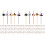 2 Sets Halloween Drinks Accessories Party Straw Drinking Straws For 4
