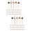 2 Sets Halloween Drinks Accessories Party Straw Drinking Straws For 9
