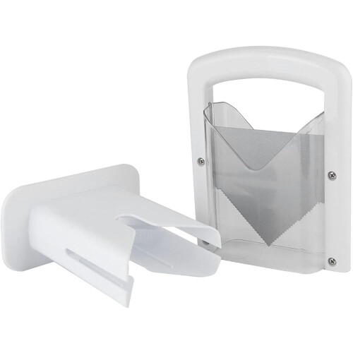 Adjustable Bread Slicer for Even Cuts Durable Metal and Plastic Kitchen Bread Cutting Tool 1