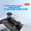 12PCS Replacement Joystick Caps for PS5 Game Console Repair Cap for Broken Joysticks Button Cap for PS5/PS5 SLIM/PS5 PRO 4