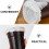 2000Pcs White Paper Cup Liner Covers for Safe Drinks and Takeout 6