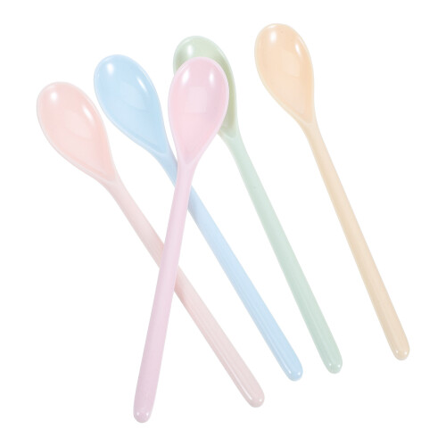 25Pcs Baby Spoons for Kindergarten Long Handle Design 2
