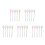 25Pcs Baby Spoons for Kindergarten Long Handle Design 4