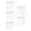 25Pcs Baby Spoons for Kindergarten Long Handle Design 6
