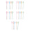 25Pcs Baby Spoons for Kindergarten Long Handle Design 8