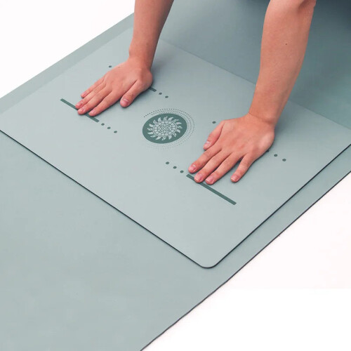 PU Natural Rubber Yoga Mat & Support Pad 2