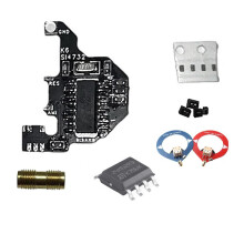 SI4732 Shortwave Radio Module+2M Chip+2xDonut Antenna for Quansheng UVK5/UVK6 DIY Shortwave Modification Module